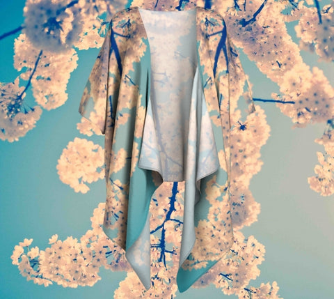 Sakura Draped Kimono