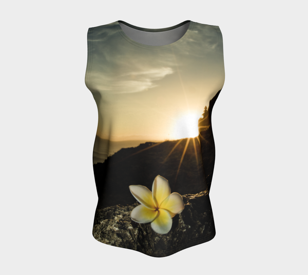 Frangipani Loose Tank (Long Fit)