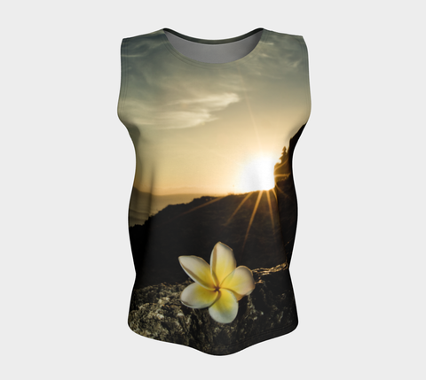 Frangipani Loose Tank (Long Fit)