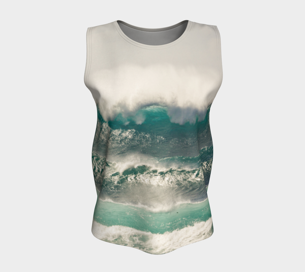 Shiny Waves Tank (Long Fit)
