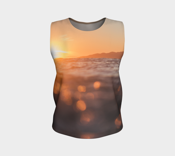 Ocean Sunset Loose Tank (Regular Fit)