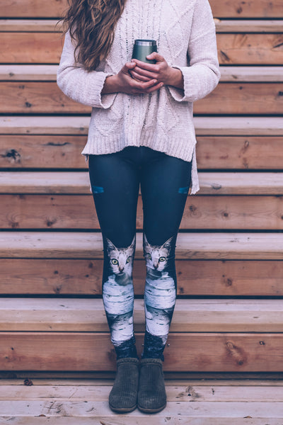 Bali Cat Fashion + Yoga Leggings