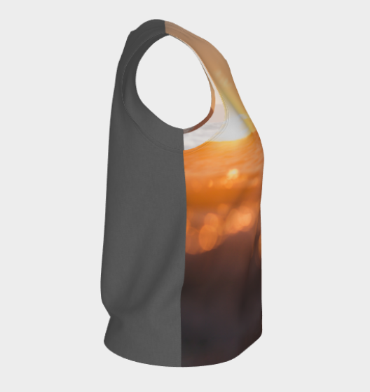 Ocean Sunset Loose Tank (Long Fit)