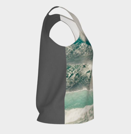 Shiny Waves Tank (Long Fit)