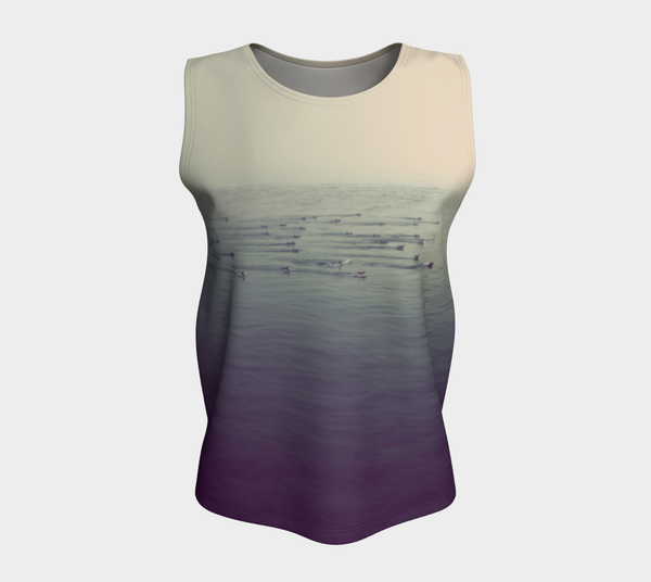 Sea Birds Loose Tank (Long Fit)