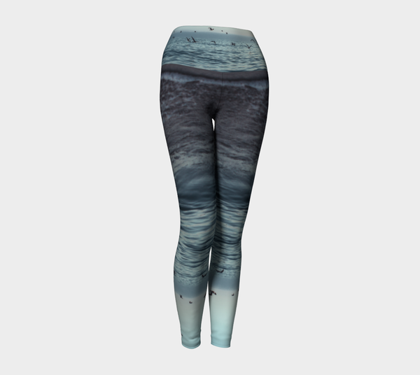 Ocean Blue Fashion + Yoga Leggings