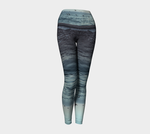 Ocean Blue Fashion + Yoga Leggings