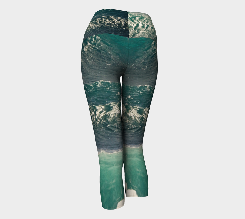 Shiny Waves Fashion + Yoga Capris