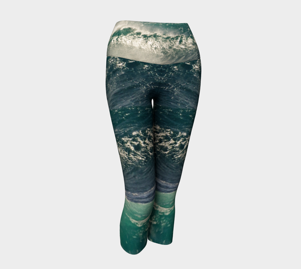 Shiny Waves Fashion + Yoga Capris