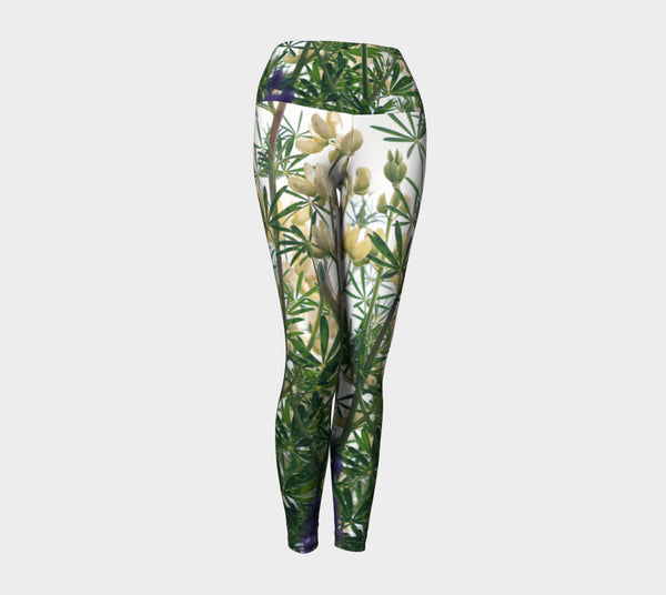 Wildflowers Photo Printed Fashion and Yoga Leggings